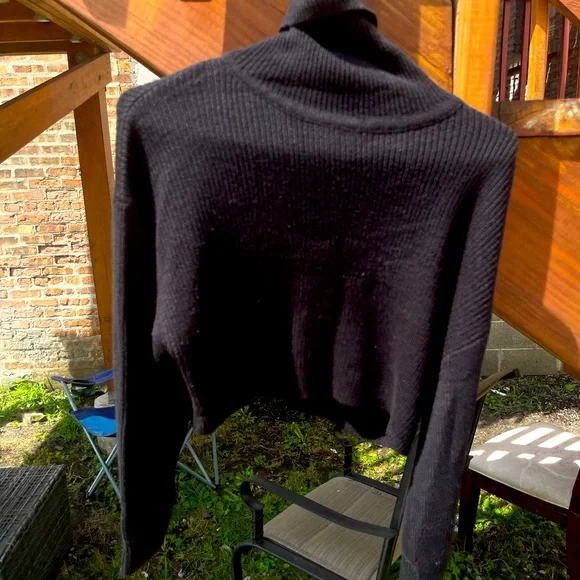 H&M Black Turtleneck Sweater - Picture 2 of 5